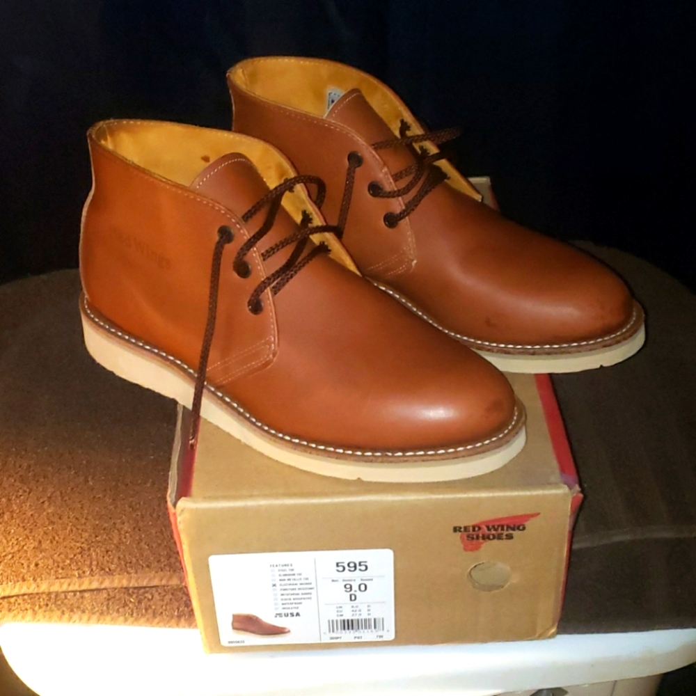 Newish Redwing 595 boots 9D